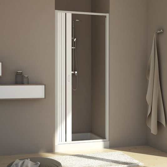 Shower door in PVC 90 CM H185 mod. Aura Sideways