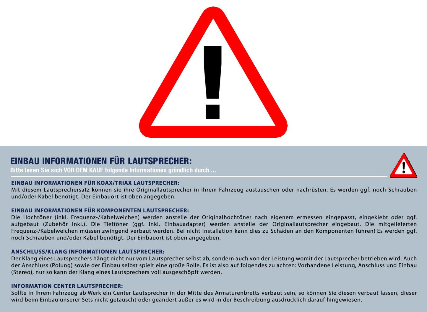 Mediadox Front/Rear 16.5cm/165mm Car Speakers/Boxes/Speakers Complete set from Hifonics compatible for VW Volkswagen.