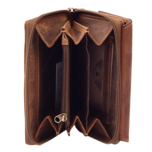 Greenburry Vintage Women's Wallet Brown 10x14.5x4.5cm