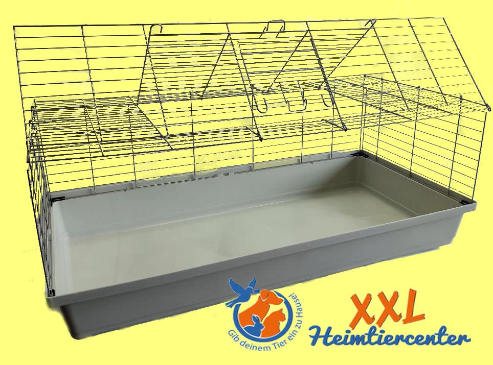 1.20 m New model rabbit cage rodent cage rabbit cage cage hutch guinea pig gray