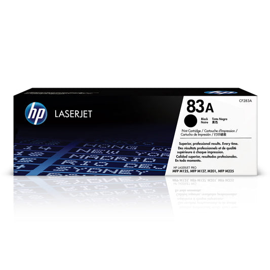HP 83A (CF283A) Original Black Toner for HP LaserJet Pro M125, M127, M201, M225