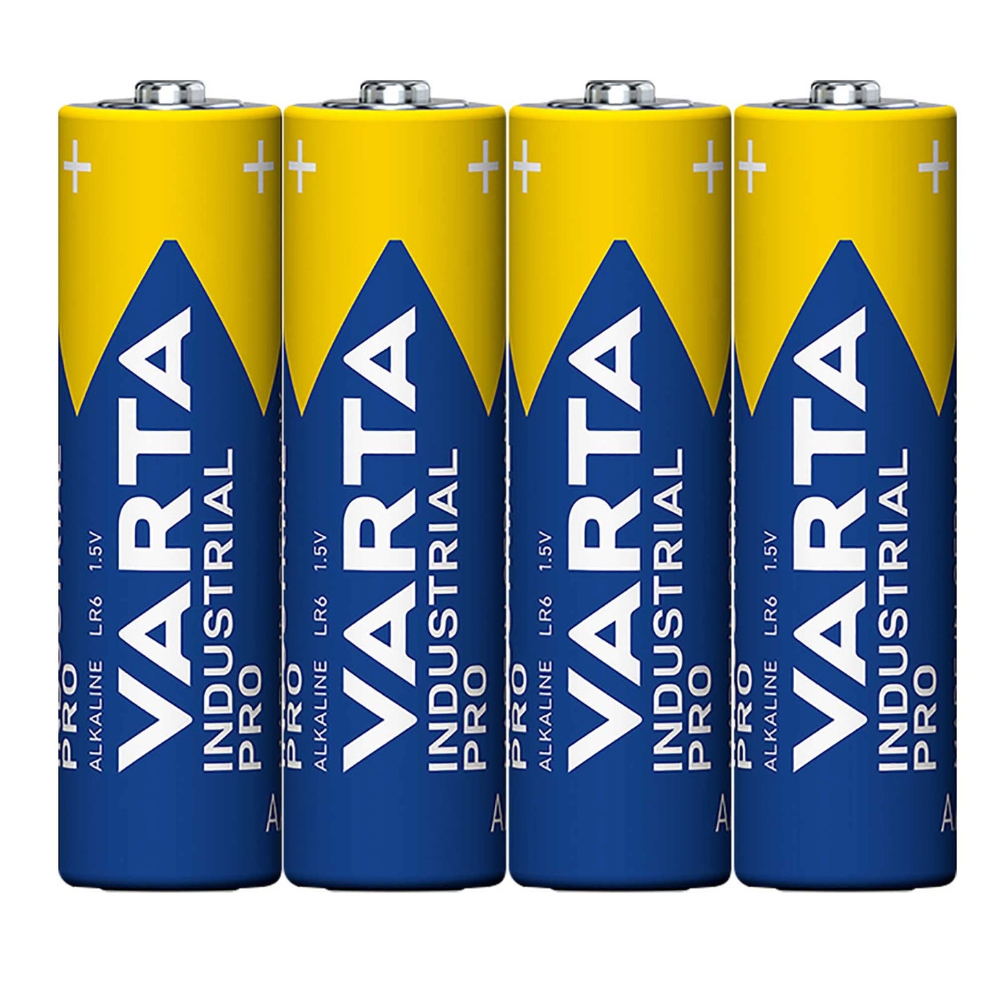 100 x Varta 04006 Batteries Alkaline, Mignon, AA, LR06, 1.5V Industrial, Shrinkwrap