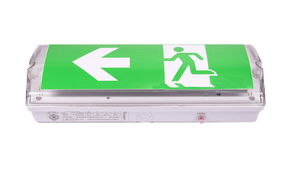 IP 65 LED continuous light emergency light emergency lighting emergency exit exit light emergency light exit EXIT (continuous light IP65)
