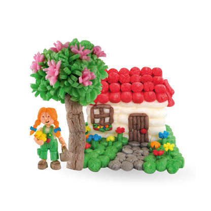 Playmais BASIC XL craft set for children aged 3 and up | Over 2000 pieces for crafting | Natural toy | Promotes creativity & motor skills | Gift for girls & boys | MADE IN GERMANY