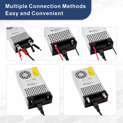 BOSYTRO Switching Power Supply 12V 50A 600W Transformer Power Supply Transformer 230V to 12V Power Supply SMPS for LED strips, CCTV, radio, camera, laboratory power supply.