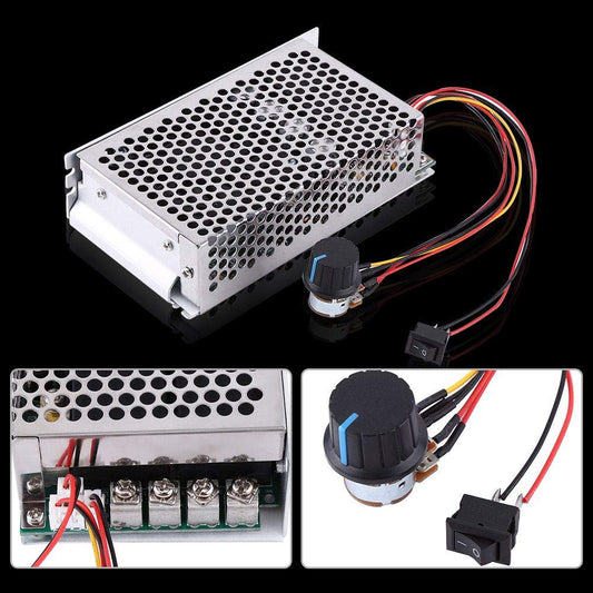 10-50V DC Motor Speed Controller PWM Control Switch Speed Regulator Motor Control Board 100A 3000 Watt