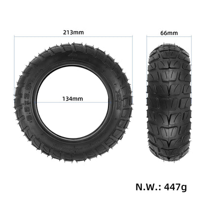 8.5-inch off-road tires and 8.5x2 (50-134) inner tube with valve extender and tire lever for Zero 8, 9, VSETT 8, 9, Inokim Light 2 E-scooter. Anti-slip replacement wheels.