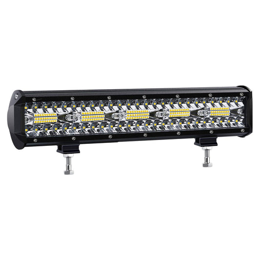 Kraumi LED auxiliary lights, 15 inch 320W Cree LED work lights 32,000lm LED headlights 12V car headlights Offroad floodlight Waterproof IP68 work light.