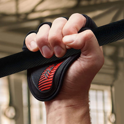MACCIAVELLI Fitness Grip Pads for pull-ups, bodybuilding, fitness & cross-training - Grip pads for maximum grip - The alternative to fitness gloves & training gloves (1 pair)