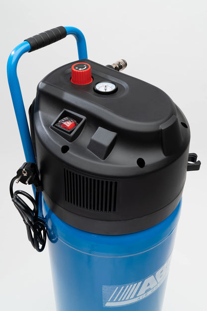 ABAC Vertical Air Compressor EASE-AIR 50V, oil-free, max pressure 10 bar, power 2 HP, 50-liter tank, noise level 97 dB (A)