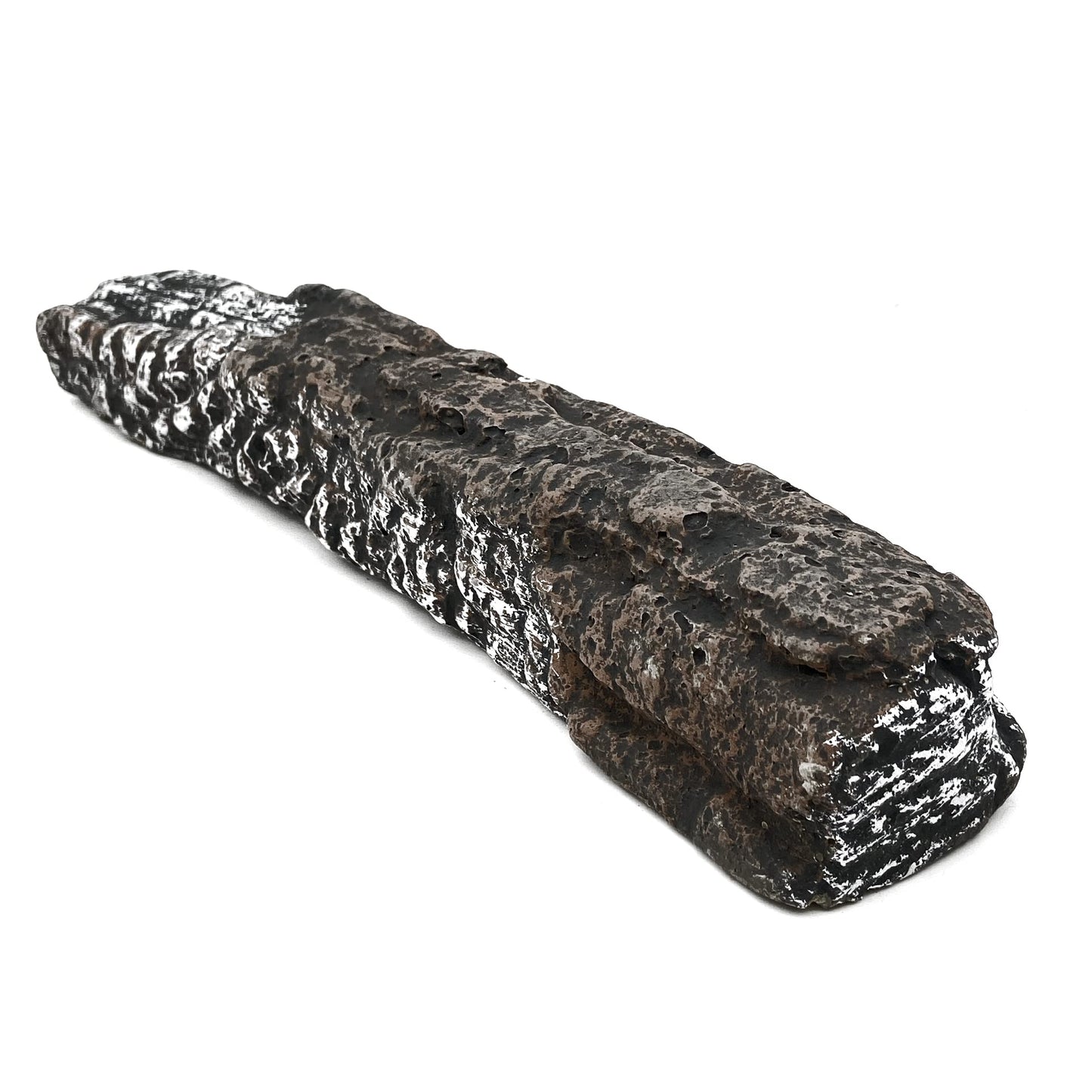 intergrill firewood imitation | Set of 4 ceramic decorative logs | Up to 1100°C | Logs for gas fire pits and gas fireplaces | Fireplace accessory | Natural
