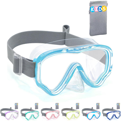 Vvinca Kids' diving goggles with fabric strap