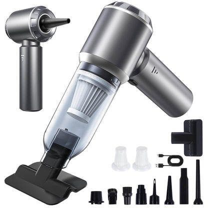 WILLONG Handheld Vacuum Cleaner Cordless, Car Vacuum Cleaner 18000Pa Mini Vacuum Cleaner, Rechargeable Portable Lightweight Auto Vacuum Cleaner Strong, for Car, Office, Kitchen, Pet Hair