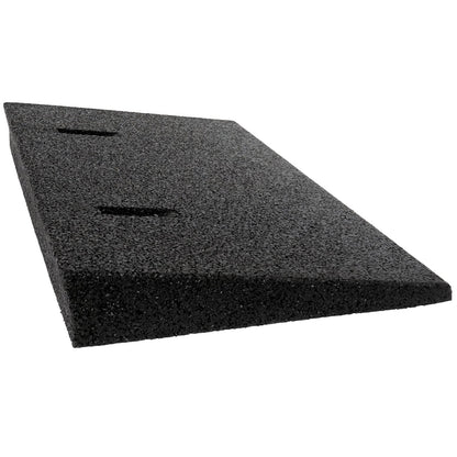 Curb ramp rubber black I Width: 50 cm I Height: 70 mm I Ramp rubber wedge wheelchair ramp access ramp access wedge driveway ramp door threshold ramp car ramp