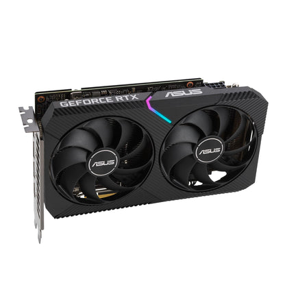 ASUS GeForce Dual RTX 3060 12GB V2 OC Edition Gaming Graphics Card (GDDR6 memory, PCIe 4.0, 1x HDMI 2.1, 3x DisplayPort 1.4a, DUAL-RTX3060-O12G-V2)