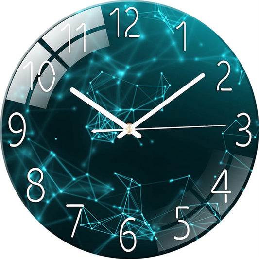 RAILONCH Silent Wall Clock Modern Design Wall Clock Silent for Living Room, Kitchen, Office, and Bedroom (#07)