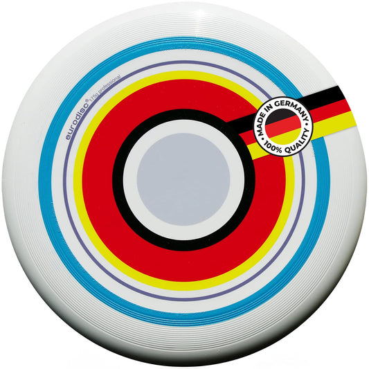 Eurodisc 175g 4.1 Summer Pro Ultimate Frisbee Disc - Stable flight path of over 100m - Made from 100% renewable resources - Gift for kids, 7 year old boys, girls & adults.