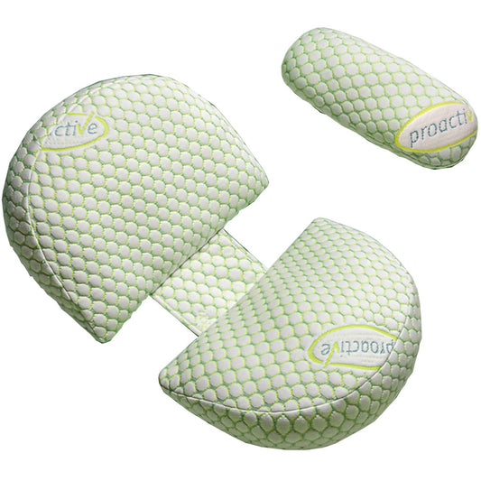KINGGOO New Pregnancy Pillow for Sleeping, Adjustable, Support for Back, Hips, Legs, Belly for Expectant Mothers, Side Sleeper Pillow with Removable Cotton Cover.