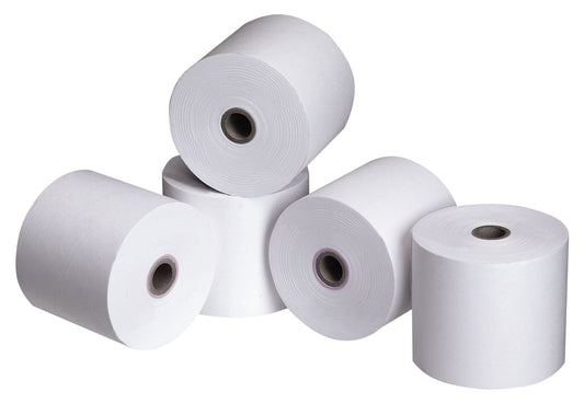 50 thermal rolls 57mm x 25m x 12mm Ø 46mm receipt rolls, cash register rolls, thermal receipt rolls, EC-cash rolls