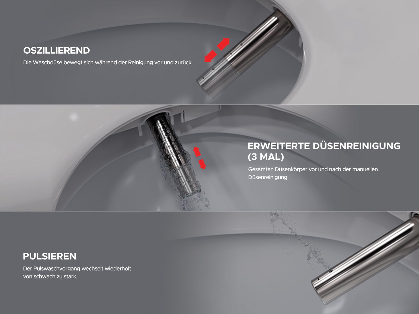LEEVENTUS - J430R - Long Version - New Model! - Special Offer - With Remote Control - bidet high-quality shower toilet attachment Made in Korea Intimate care electric bidet shower toilet Japan bidet toilet
