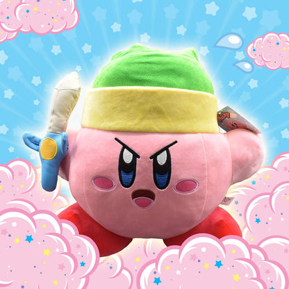 Just Toys Nintendo Kirby Link Mega Plush, 30cm
