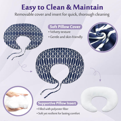 Mybow BBL cushion for post surgeries, Brazilian butt lift cushion for post surgeries, recovery for sitting, sleeping, driving, butt cushion for women, lumbar, back, hip cushion, seat support.