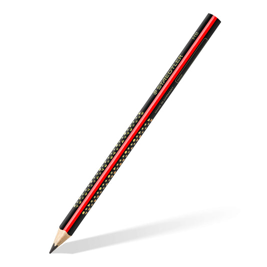 STAEDTLER 1285-2KP50 Noris Club Jumbo Writing pencil, hardness grade HB, case with 50 pieces.