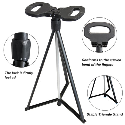 ALEVMOOM walking cane with seat, folding chair, portable, retractable, lightweight, for elderly individuals, outdoor travel.