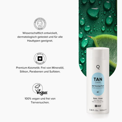 IONIQ TAN Dark Self-Tanner | Natural looking tan in 3 minutes for up to 14 days | Cartridge for IONIQ ONE Sprayer | Streak-free & long-lasting | Vegan & free of additives