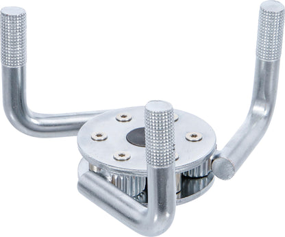BGS 1032 | Air filter - Cartridge wrench, 3-armed | for cartridges Ø 95 - 150 mm, White