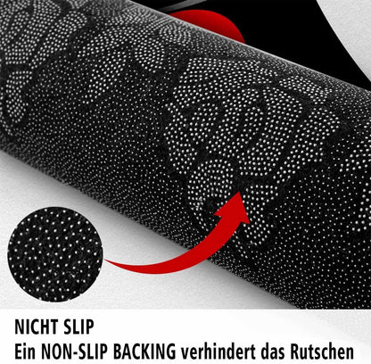Loussiesd Ice Hockey Living Room Carpets Hockey Player Accent Rug Children Winter Sports Decor Modern Carpet Puck Hockey Indoor Floor Mat Room Decor Carpet 150x200cm