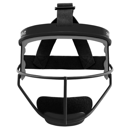 RIP-IT Original Defense Softball Face Mask, lightweight, protective softball fielder mask, adult, black.