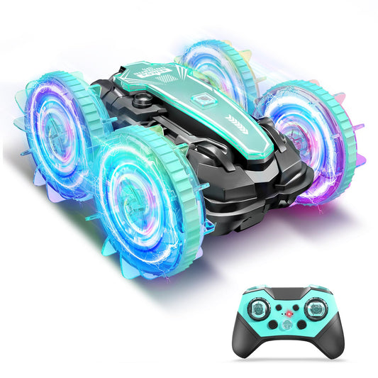 Amphibious Remote Control Car 3+ Years, RC Car Toy for Boys Ages 3 4 5 6 7 8 9 Years Christmas Gift Boy 3+ Years Outdoor Games for Children Beach Water Toy