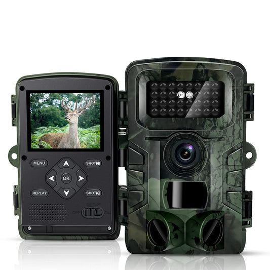 HAZA Wildlife Camera, 36MP HD Trail Camera with 2.0" LCD Screen, Video Recording, Motion Sensor, Night Vision, Outdoor Game Camera, Animal Observation Camera, Night Vision Camera.