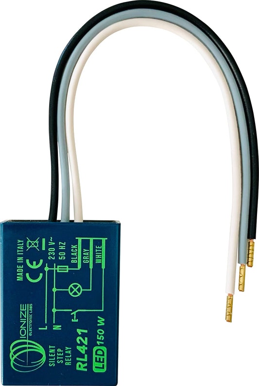 IONIZE RL421Slim Electronic Current Pulse Switch Quiet 230V