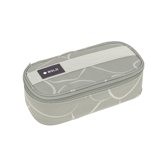 CASUAL Bold pencil case school Spacy Pencil Case Bold Curve green