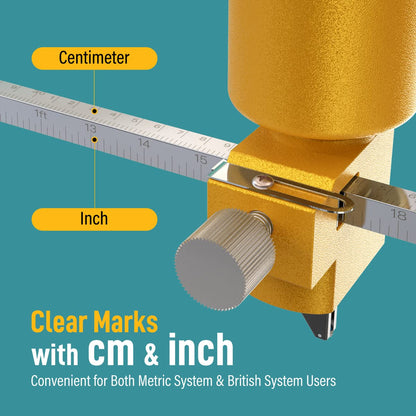 Bloomoak glass circle cutter, heavy-duty adjustable compass type glass circle cutter, diamond glass circle cutter tool set 60cm.
