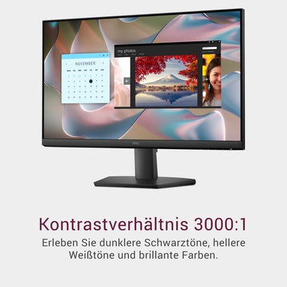 Dell 22 Monitor - SE2225HM, Full HD (1920x1080), 100Hz, VA, 5ms, VESA (100x100mm), HDMI, VGA, 3 year warranty, Black