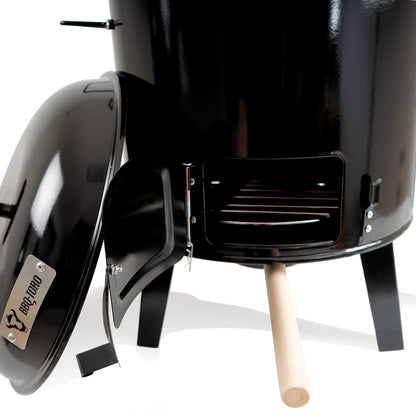 BBQ-Toro Goulash Cannon | Goulash Cauldron | One-Pot Stove | Hungarian Goulash Pot 17 liters enameled with lid for outdoor kitchen field kitchen