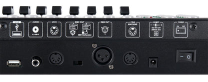 Showlite Master Pro 192 Channel DMX Controller (for professional light control, USB connection for data storage, max. 240 scene memory, Midi input: 5-pin standard interface)