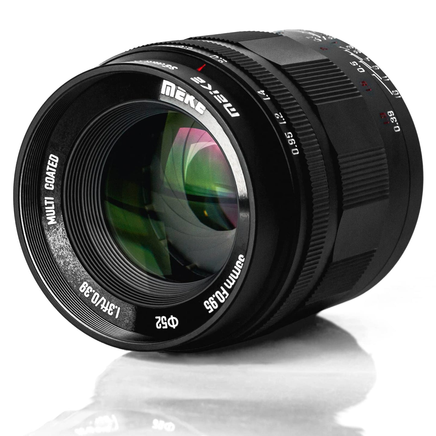 Meike 35mm f0.95 large aperture manual focus prime lens, compatible with Sony E-Mount mirrorless cameras NEX 3 3N NEX 5R NEX 6 7 A6600 A6400 A5000 A5100 A6000 A6100 A6300 A6500 A300.