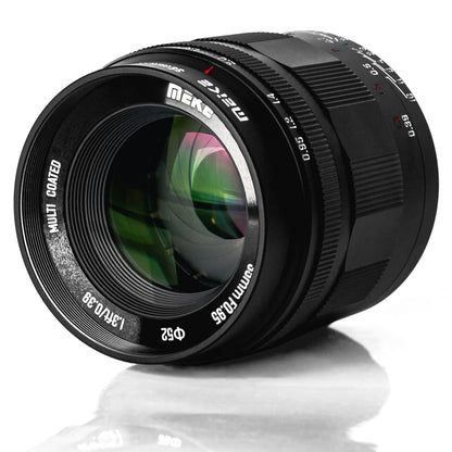 Meike 35mm f0.95 large aperture manual focus prime lens, compatible with Sony E-Mount mirrorless cameras NEX 3 3N NEX 5R NEX 6 7 A6600 A6400 A5000 A5100 A6000 A6100 A6300 A6500 A300.