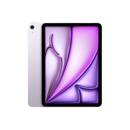 Apple iPad Air 11" with M3 Chip: Apple Intelligence, Liquid Retina Display, 128GB, 12MP front/rear camera, Wi-Fi 6E, Touch ID, all-day battery life – Purple.
