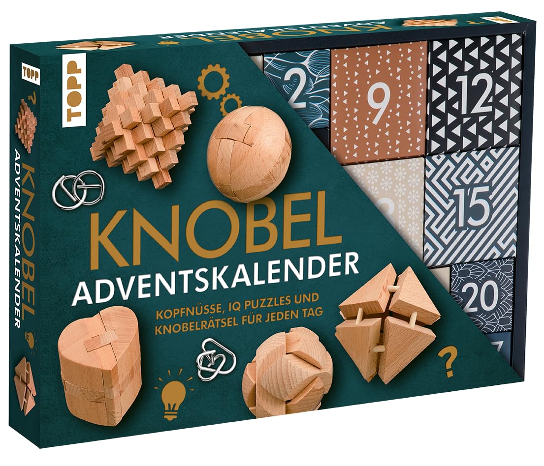 TOP puzzle game Advent calendar. With 24 puzzles to solve throughout the advent season.