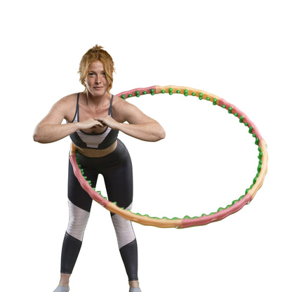 HOOPOMANIA Large Hoop [1.8 kg] Fitness hoop for weight loss Hula hoop for men and women.