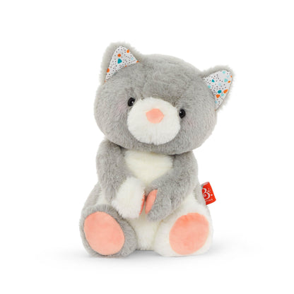 B. Toys - Cloudy Cosmo - Plush Cat - Stuffed Animal - Super Soft Kitty - Easy to Wash - 0 Months +