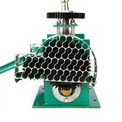 Manual rolling mill machine, 85mm width 50mm combination jewelry rolling mill tabletting machine rolling wire flat sheet jewelry marking DIY tool for jewelry design and repair.