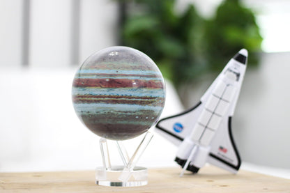 MOVA Jupiter Space Series 4.5-inch with base, solar-powered rotating globe, unique gift and decoration for home or office for men, women, children