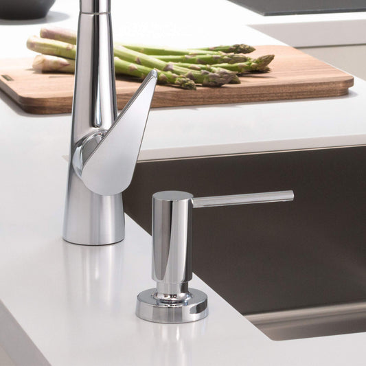 hansgrohe Soap and Lotion Dispenser Kitchen Accessory (round) Chrome
