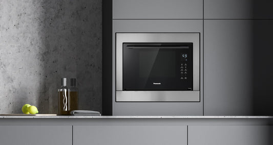 Panasonic microwave built-in frame NN-TK81LCSCP for combination microwave-steam oven NN-CS89LBGPG, stainless steel